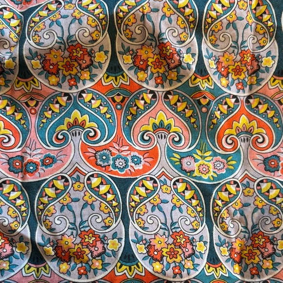 J CREW x Liberty of London M Tie-Waist Cotton Top Giorgia Duke Print - Picture 8 of 12